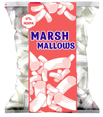 Конфеты Vitek Сладкий снег Marshmallows неглазированные, 85г