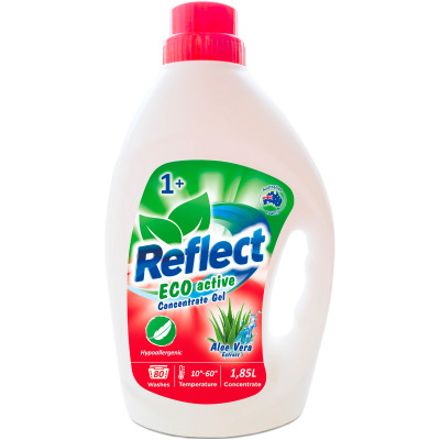 Средство для стирки Reflect Eco Active Aloe Vera экологичное концентрированное жидкое, 1.85л
