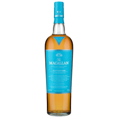 Виски The Macallan Эдишн №6 шотландский односолодовый 48.6% в подарочной упаковке, 700мл