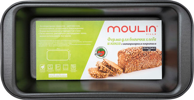 Форма для выпечки MoulinVilla для хлеба и кексов, 25.4х13х6.2см