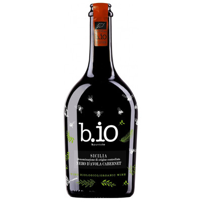 Вино B.IO Nero d'Avola Cabernet красное сухое 13.5%, 750мл