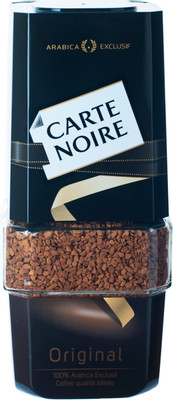 Кофе Carte Noire натуральный растворимый сублимированный, 190г