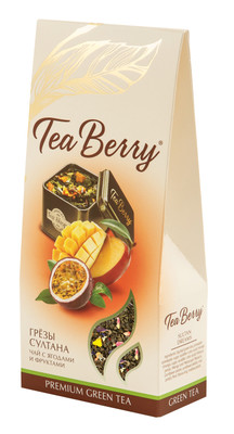 Чай Tea Berry Грёзы султана зелёный ароматизированный, 100г