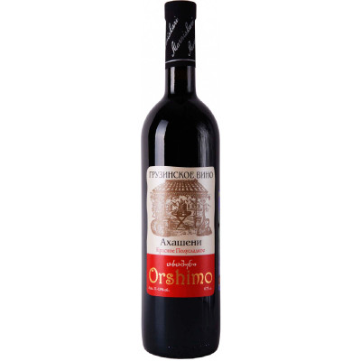 Вино Iveria Ахашени красное полусладкое, 750мл