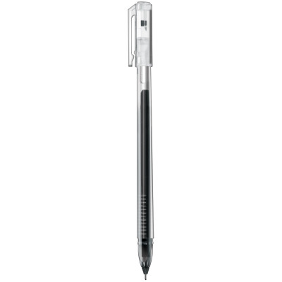 Ручка Hatber Pin гелевые трёхгранный корпус 0.5мм чёрная, 12шт