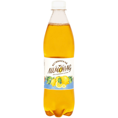Напиток Воткинский Пивзавод Лимонад безалкогольный сильногазированный , 500мл