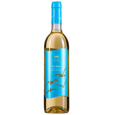 Вино Evpatoria Верт блан белое полусладкое, 700мл