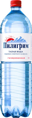 Вода Пилигрим Талая минеральная питьевая столовая газированная, 1.5л