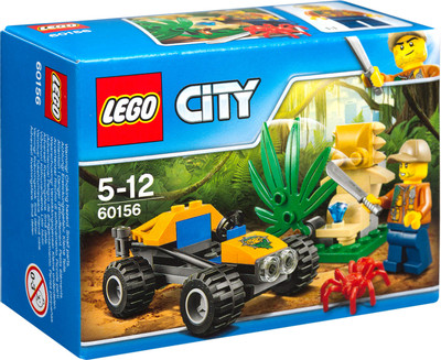 Конструктор Lego City багги для поездок по джунглям 60156