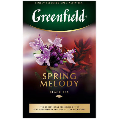 Чай Greenfield Spring Melody чёрный, 100г
