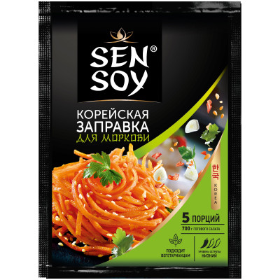 Заправка Sen Soy для морковки по-корейски, 80г