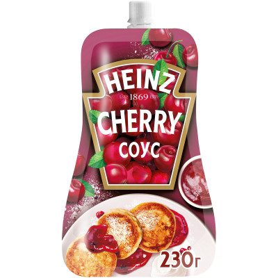 Соус Heinz Cherry деликатесный, 230мл