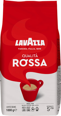 Кофе Lavazza Qualita Rossa в зёрнах, 1кг