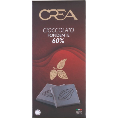 Шоколад Crea Classic Line горький 60%, 100г
