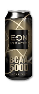Напиток E-ON BCAA 5000 SPORT SUPPORT безалкогольный тонизирующий газированный, 450мл
