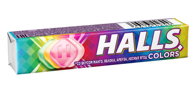 Конфеты Halls Mini Mints Mint Twist мята-ментол с витамином В6 и ...