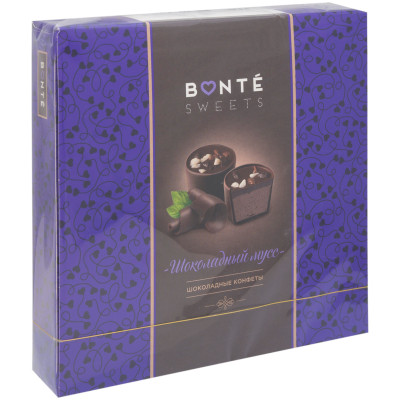 Конфеты Шоколадный мусс шоколадные Bonte, 116г