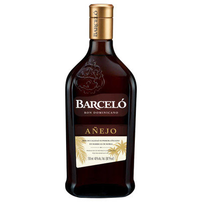 Ром Barcelo Аньехо 40%, 700мл + стакан