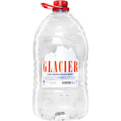 Вода Glacier питьевая очищенная негазированная, 5л