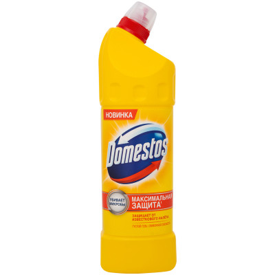 Средство чистящее Domestos для сантехники лимонная свежесть, 1л