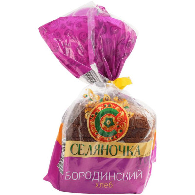 Хлеб Селяночка Бородинский нарезка, 350г