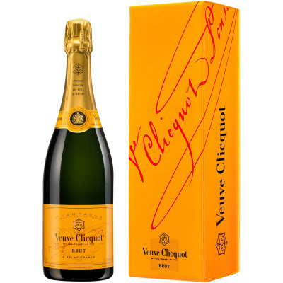 Шампанское Veuve Clicquot белое брют 12%, 750мл