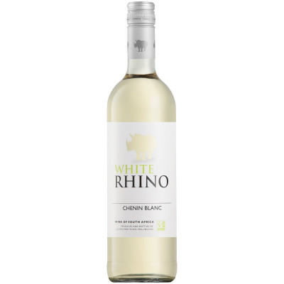 Вино The Rhino Вайт Шенен Блан белое сухое 13%, 750мл