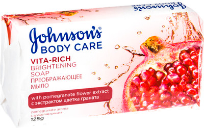 Мыло Johnsons Body Care Vita-Rich преображающее с экстрактом цветка граната, 125г