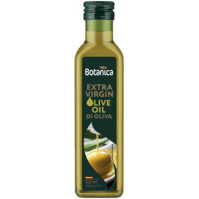 Масло Botanica Extra Virgin De Oliva оливковое нерафинированное высшего качества, 250мл