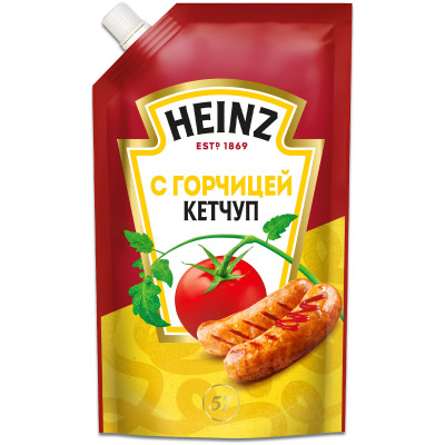 Кетчуп Heinz с горчицей, 320г