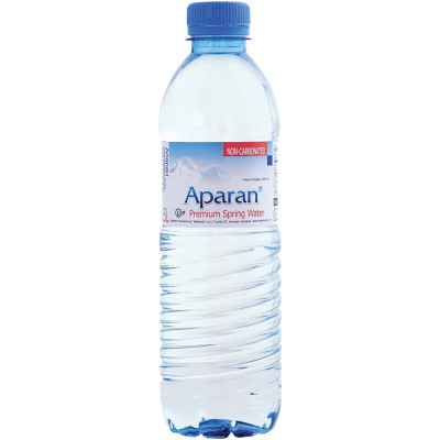 Вода Aparan минеральная родниковая питьевая негазированная, 500мл
