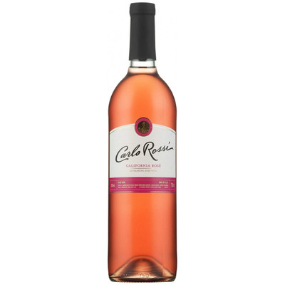 Вино Carlo Rossi розовое полусладкое 8.5%, 750мл