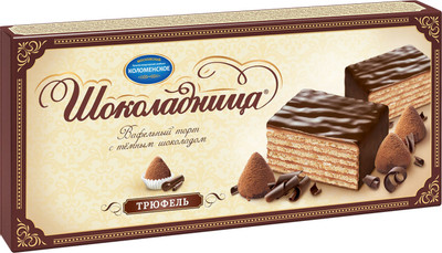 Торт Шоколадница Трюфель вафельный, 250г