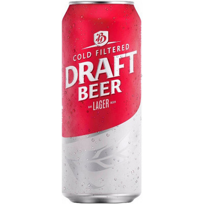 Пиво Bali Hai Draft Beer светлое пастеризованное фильтрованное 4.9%, 500мл