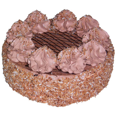 Торт бисквитный Тортила шоколадный с масленым кремом, 750г