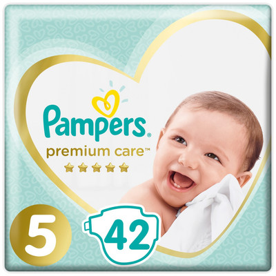 Подгузники Pampers Premium Care р.5 11кг+, 42шт