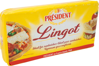 Сыр мягкий President Lingot с белой плесенью 60%