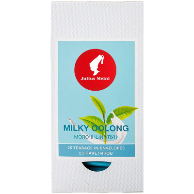 Чай Julius Meinl Молочный улун байховый в пакетиках, 25x1.5г