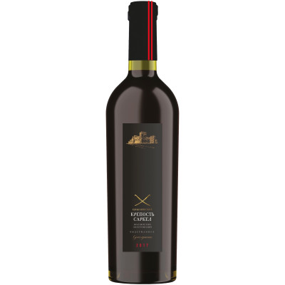 Вино Цимлянское Красностоп Золотовский красное сухое 15%, 750мл