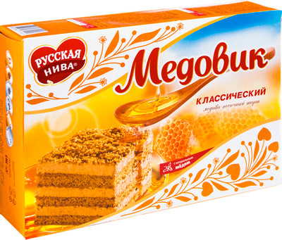 Торт Русская Нива Медовик классический, 420г