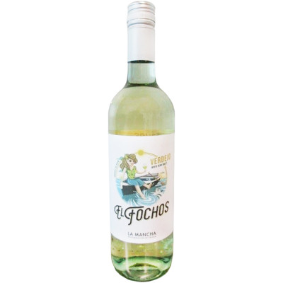 Вино El Fochos белое полусладкое, 750мл