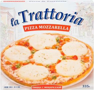 Пицца Caesar la Trattoria с моцареллой, 335г