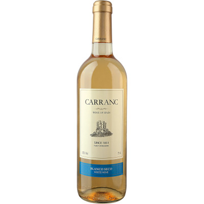 Вино Carranc белое сухое 11%, 750мл
