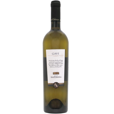 Вино Sant'Orsola Gavi DOCG белое сухое 12.5%, 750мл