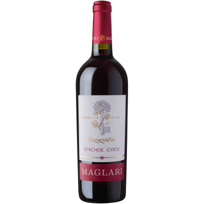 Вино ординарное сортовое Maglari красное сухое, 750мл