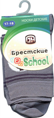 Носки детские Брестские School р.17-18 в ассортименте