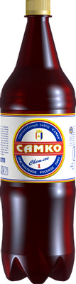 Пиво Самко 1 светлое фильтрованное 4.5%, 1.4л