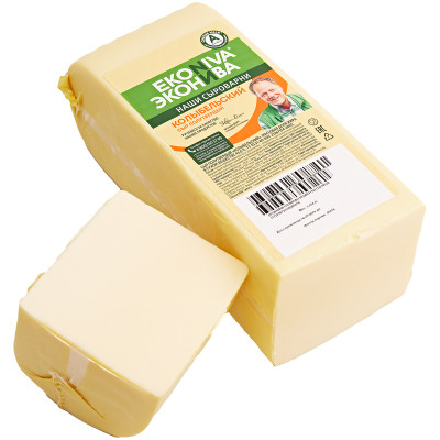 Сыр полутвёрдый Эконива Колыбельский 45%