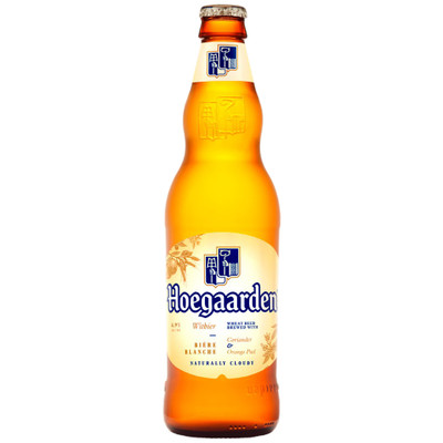 Пивной напиток Hoegaarden Белое нефильтрованное 4.9%, 440мл