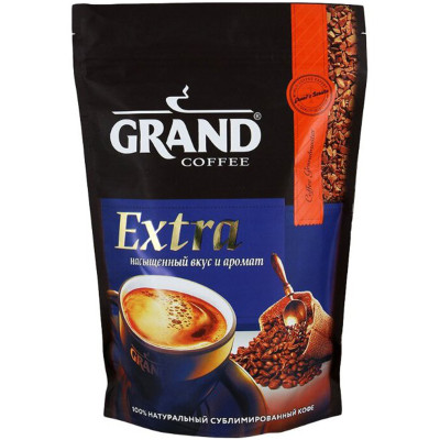 Кофе Grand Экстра растворимый сублимированный, 95г